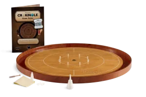 Woodestic Crokinole Tournament Basic Set (Beech/Cherry)