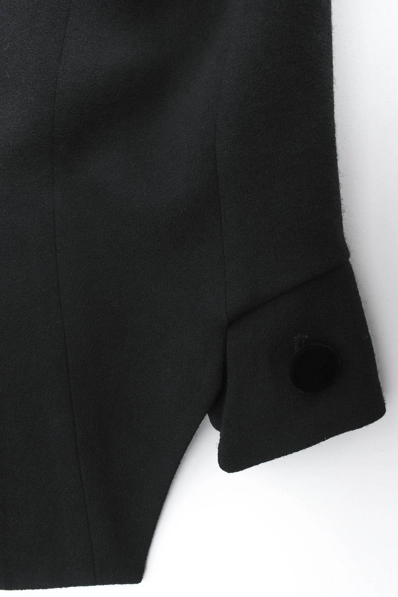 Wool Tuxedo Crop Jacket