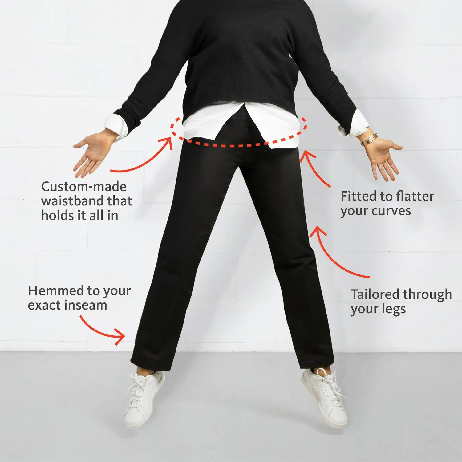 Work to Weekend Bundle - Slim Leg Black