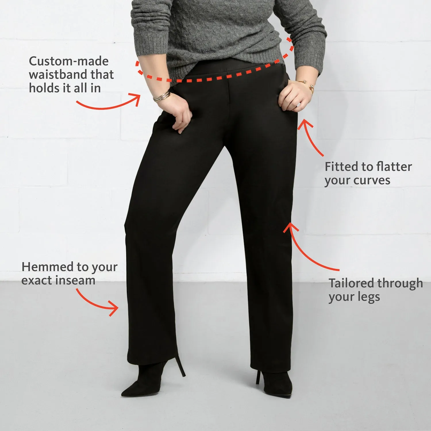 Work to Weekend Bundle - Straight Leg Black