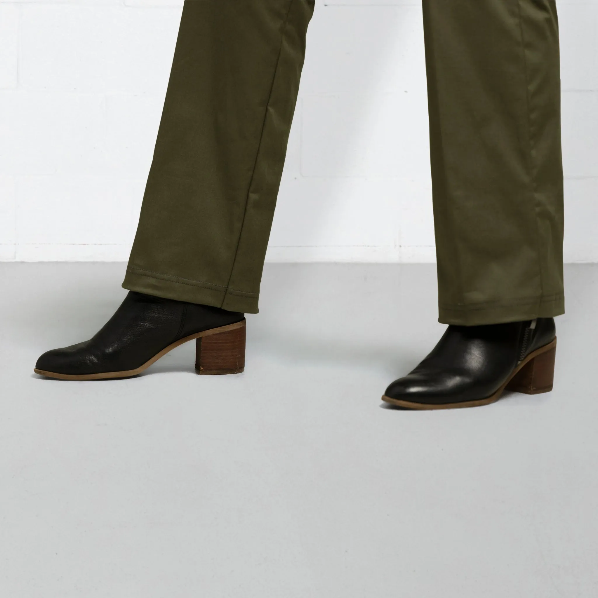 Work to Weekend Bundle - Straight Leg Olive