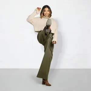 Work to Weekend Bundle - Wide Leg Olive