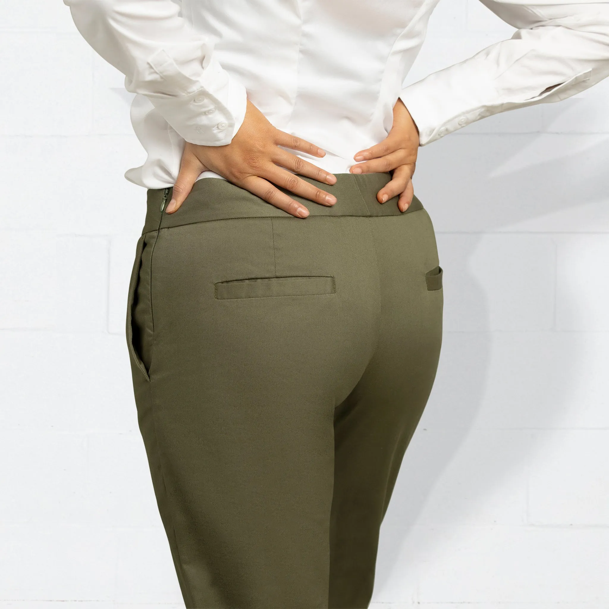 Work to Weekend Bundle - Wide Leg Olive