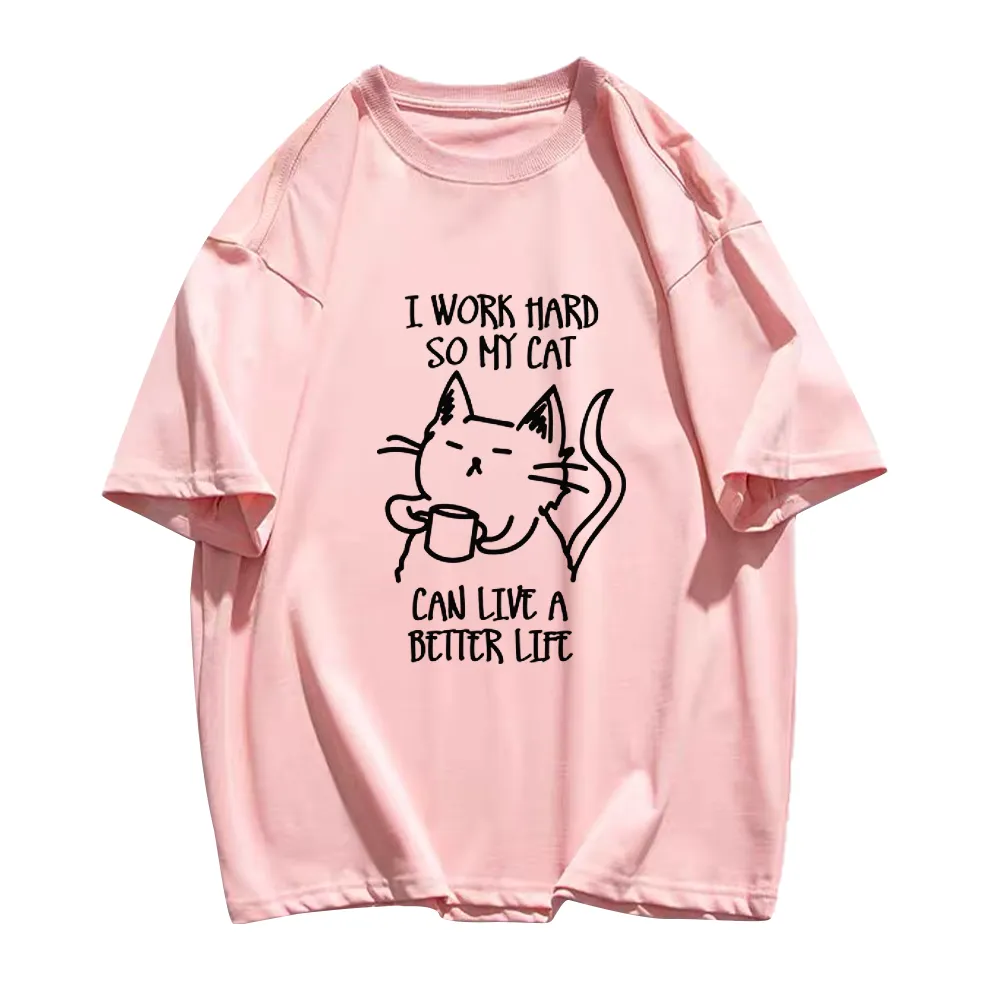 Working Hard For Cats T-Shirt
