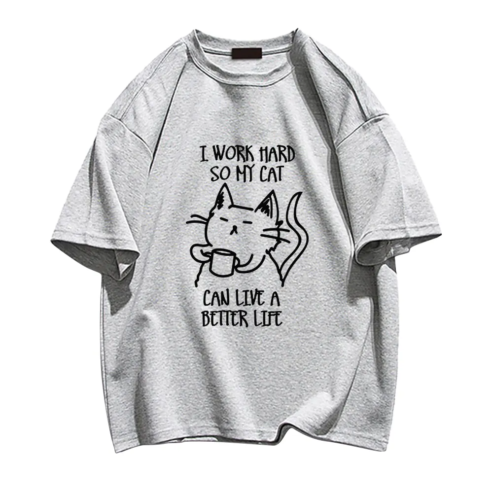 Working Hard For Cats T-Shirt
