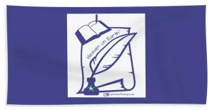 Writer Heaven On Earth - Bath Towel