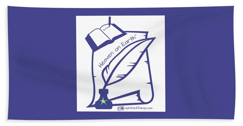 Writer Heaven On Earth - Bath Towel