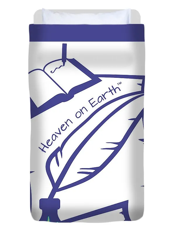 Writer Heaven On Earth - Duvet Cover