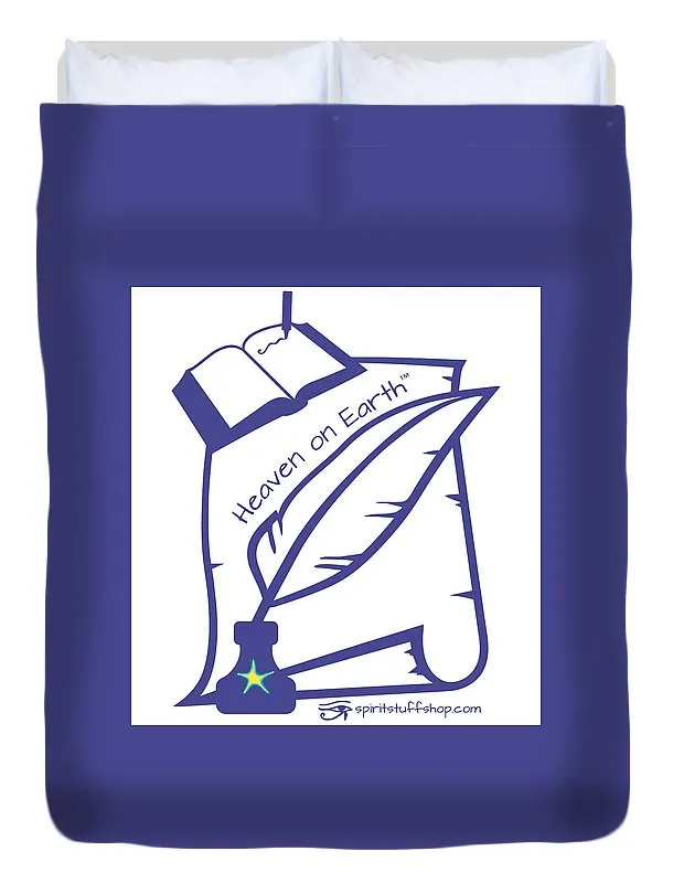 Writer Heaven On Earth - Duvet Cover