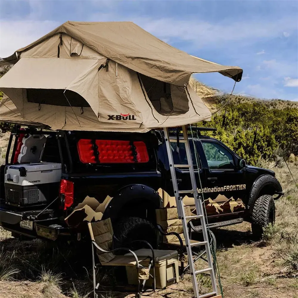 X-BULL 3 Person Magtower Roof Top Tent with Ladder & Mattress