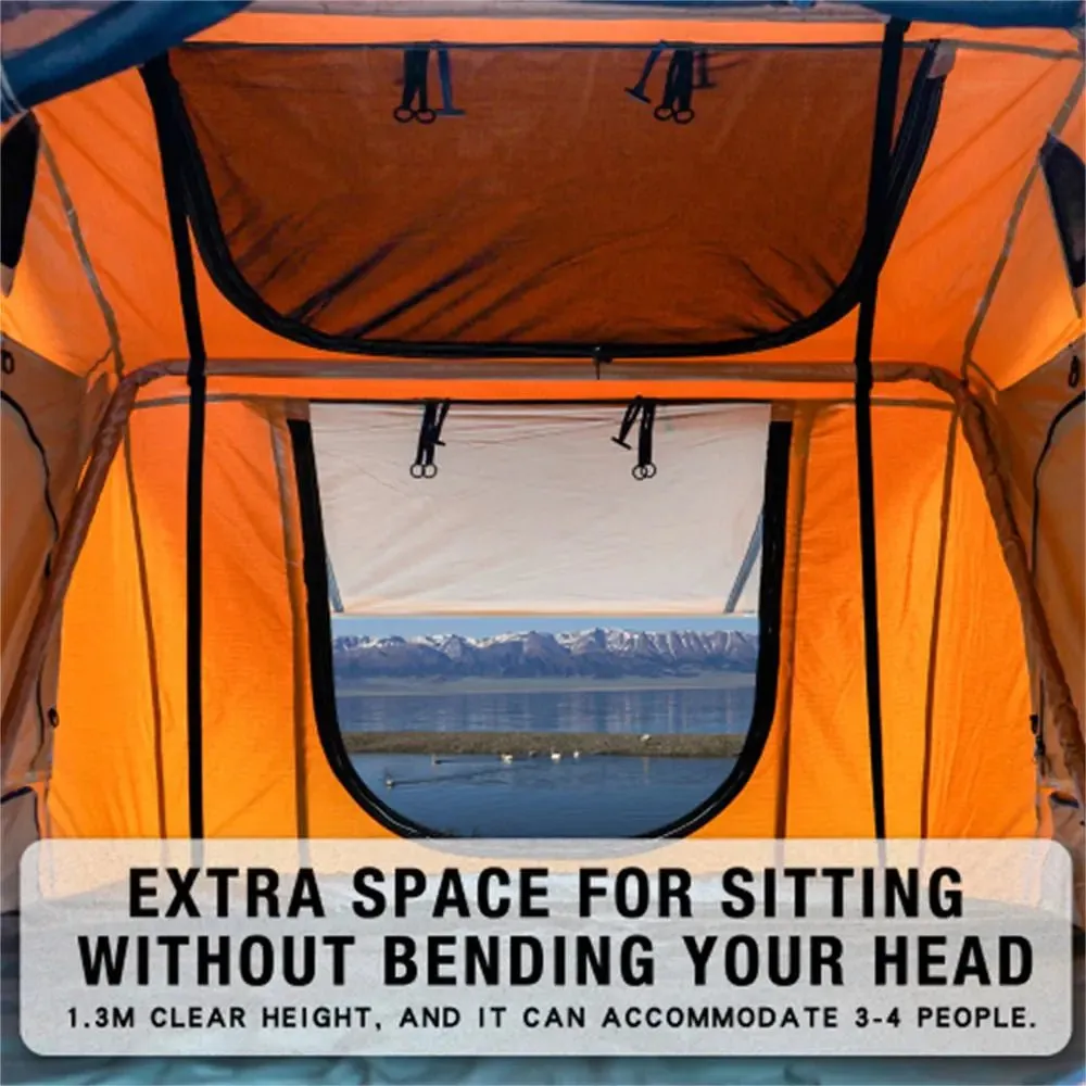 X-BULL 3 Person Magtower Roof Top Tent with Ladder & Mattress