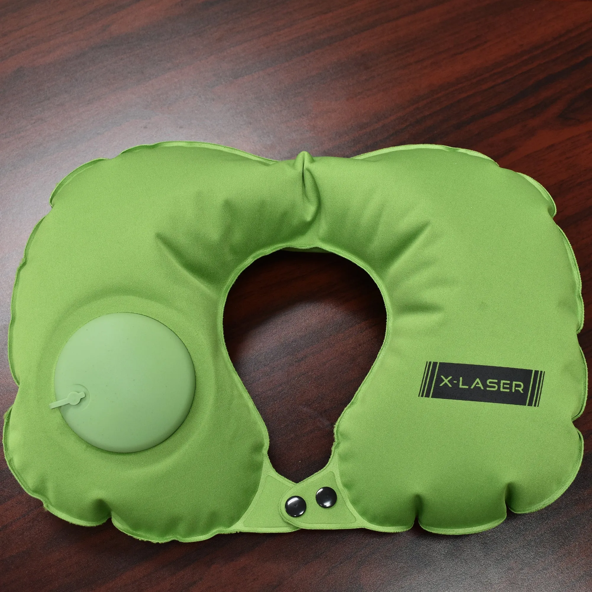 X-Laser inflatable travel pillow