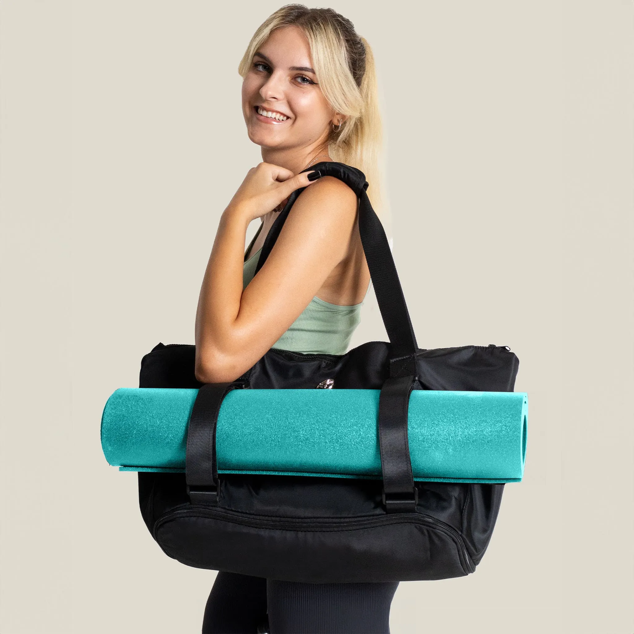YOGA TOTE BAG | METAL LOGO