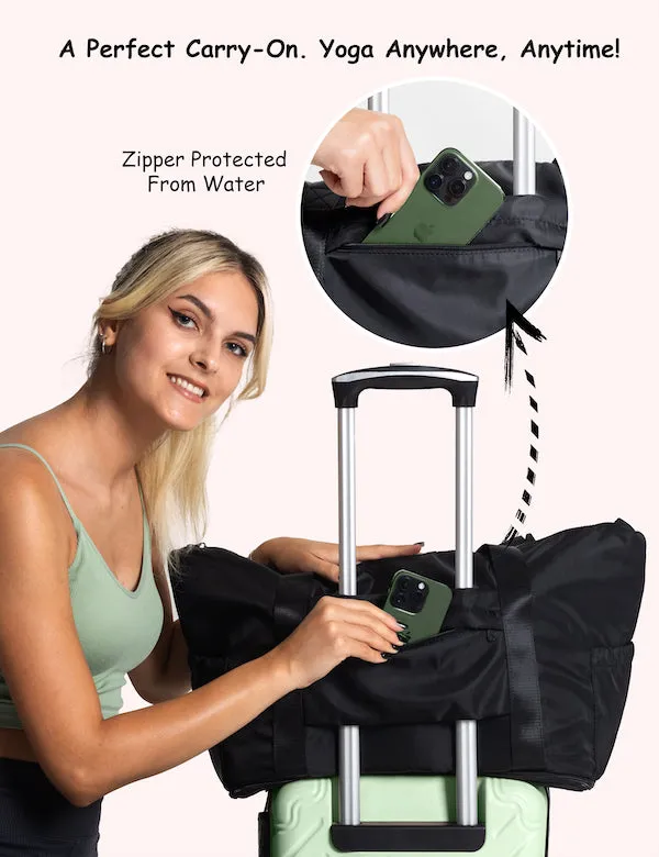 YOGA TOTE BAG | METAL LOGO
