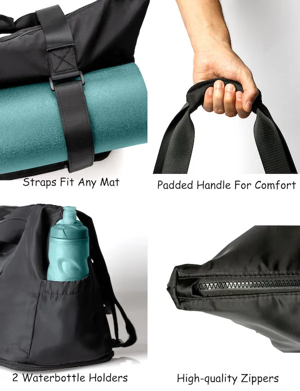 YOGA TOTE BAG | METAL LOGO