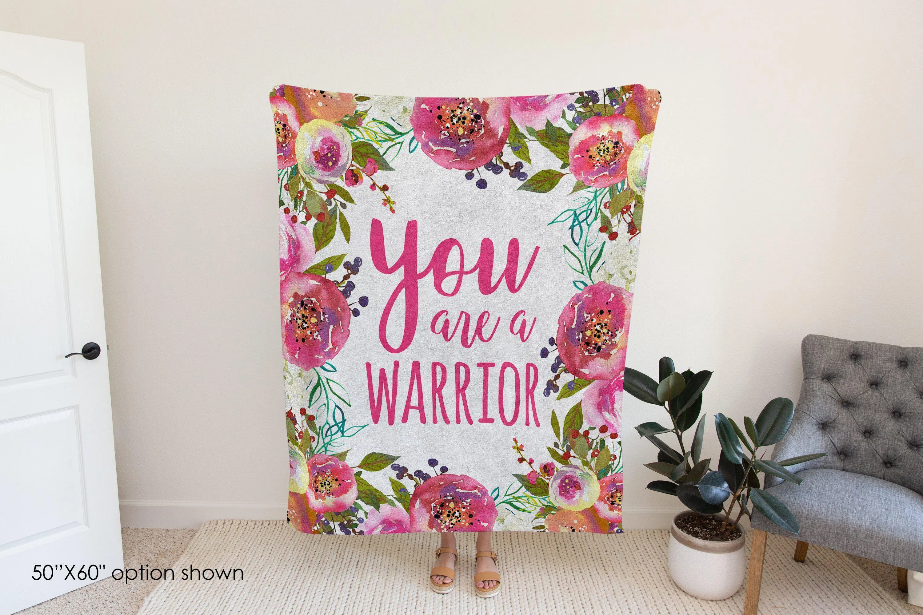 You Are a Warrior Blanket