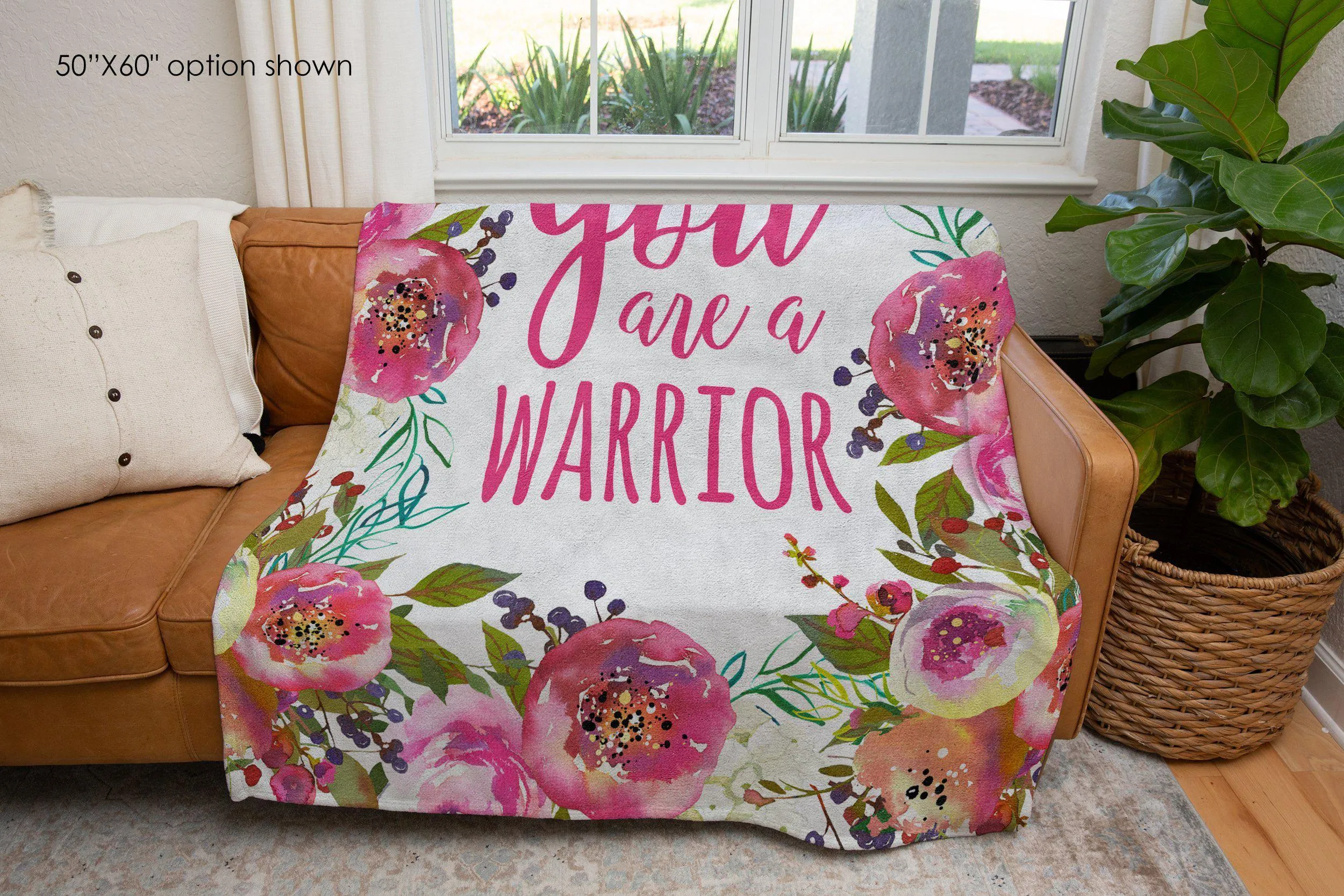 You Are a Warrior Blanket