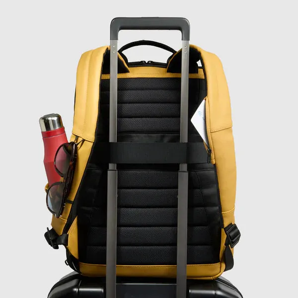 Zaino in Tessuto Waterproof Piquadro Corner 2.0 Porta PC 15,6'' Nero