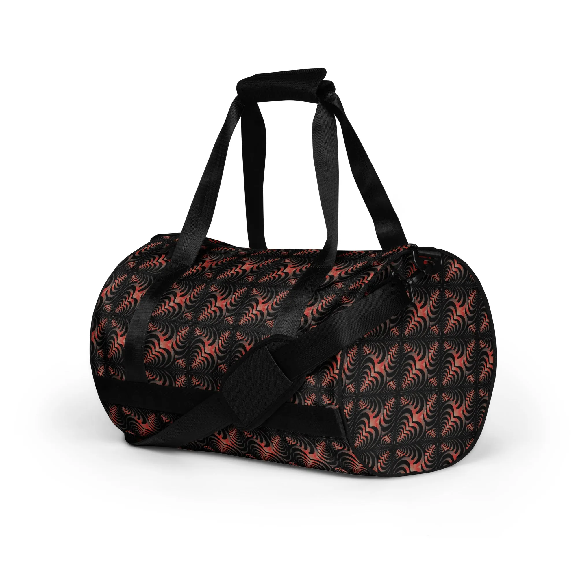 Zebra Love™ Fiery gym bag