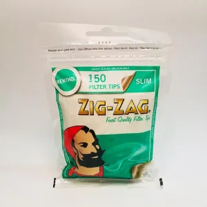 Zig Zag Menthol Filters 150 Bag