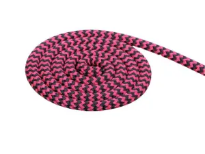 Zig Zag - Pink-Black halter - 8mm