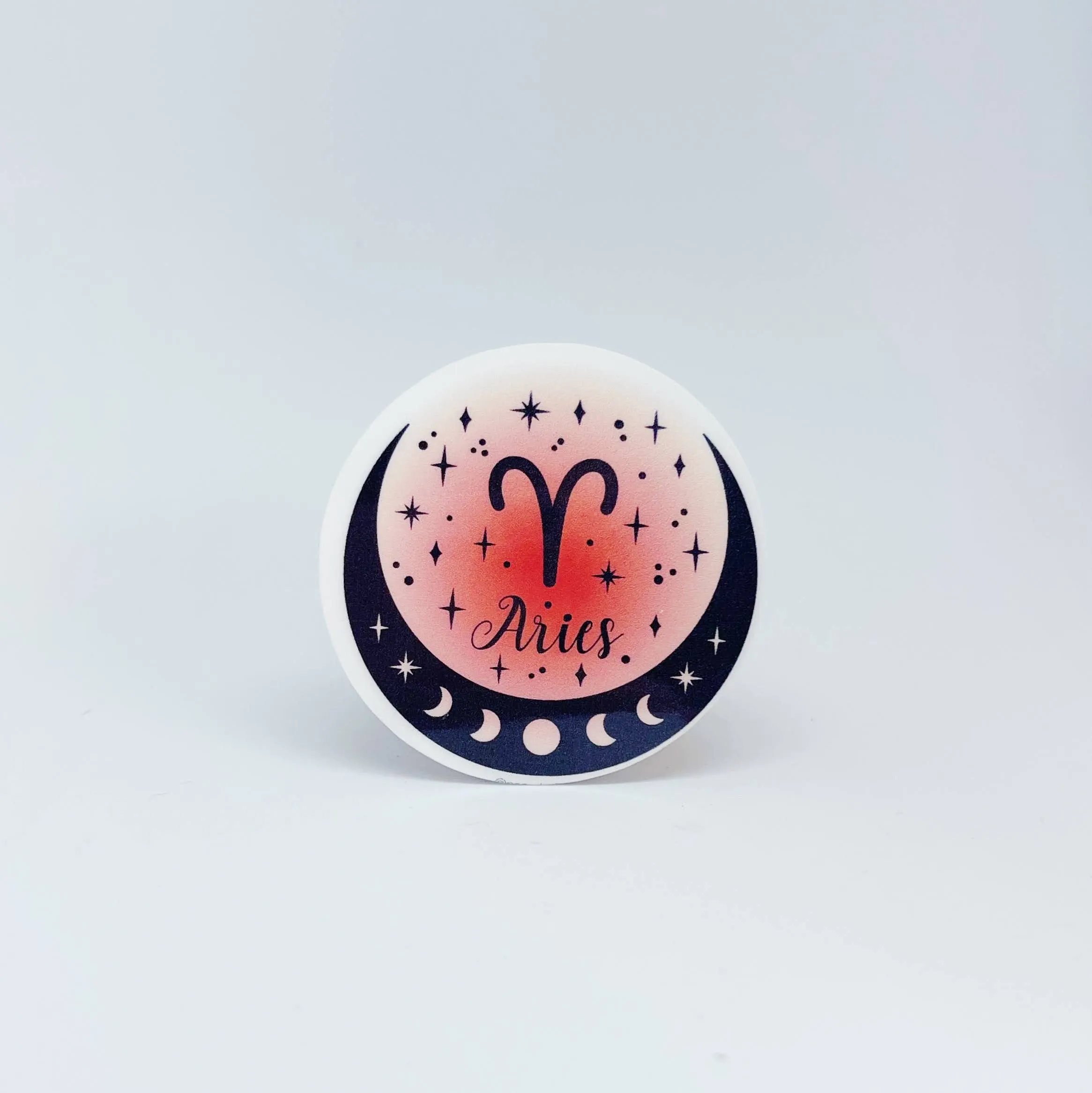 Zodiac Aura Crescent Sticker