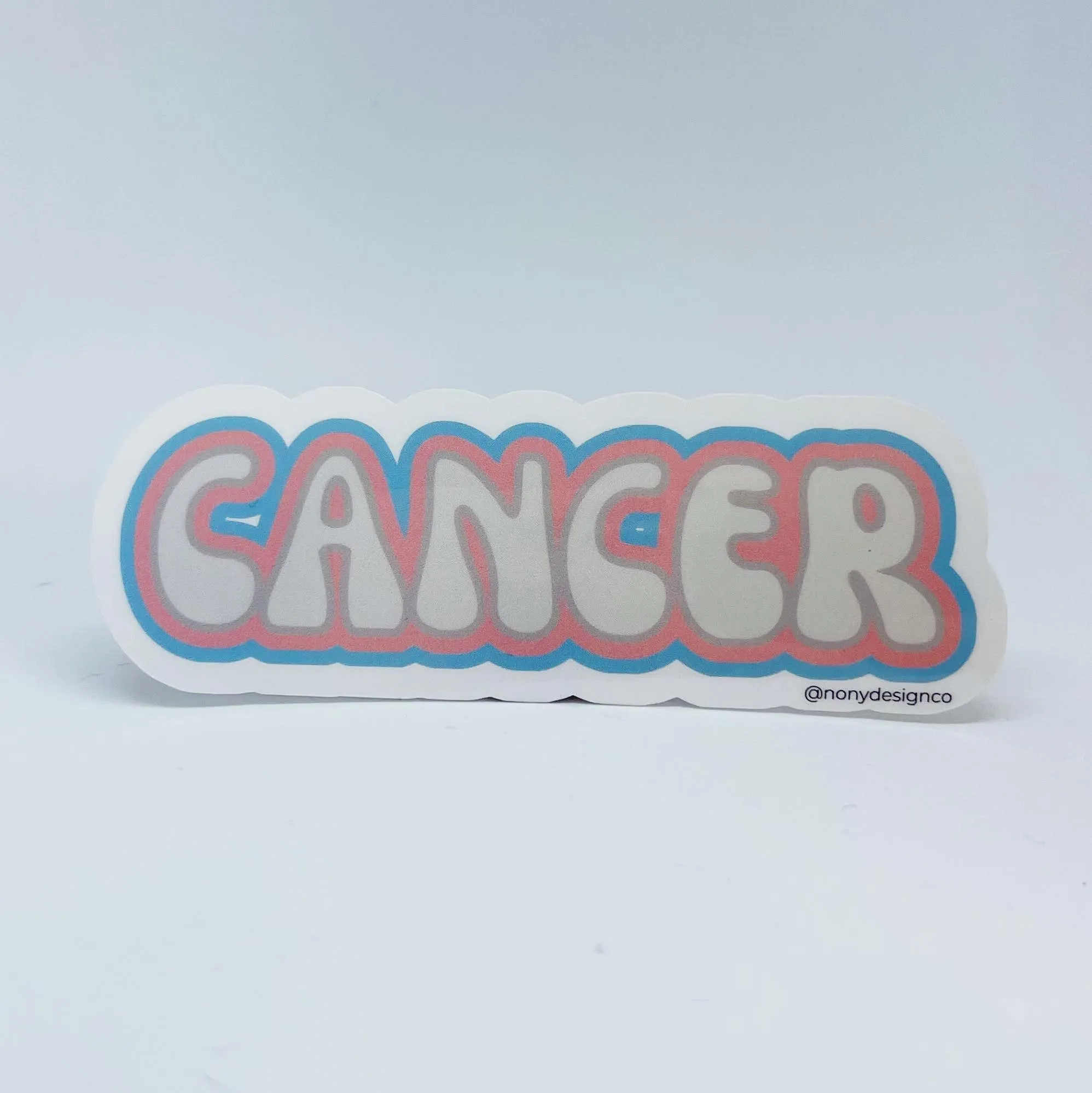 Zodiac Name Sticker